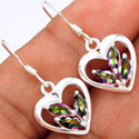 3*6 MM Marquise - Heart - Rainbow Topaz Earrings - ER2153MT
