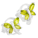 4*8, 3*6 MM Marquise - Butterfly - Peridot Earrings - ER2155P