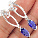 12*6 MM Marquise - Amethyst Faceted Earrings - ER2157A