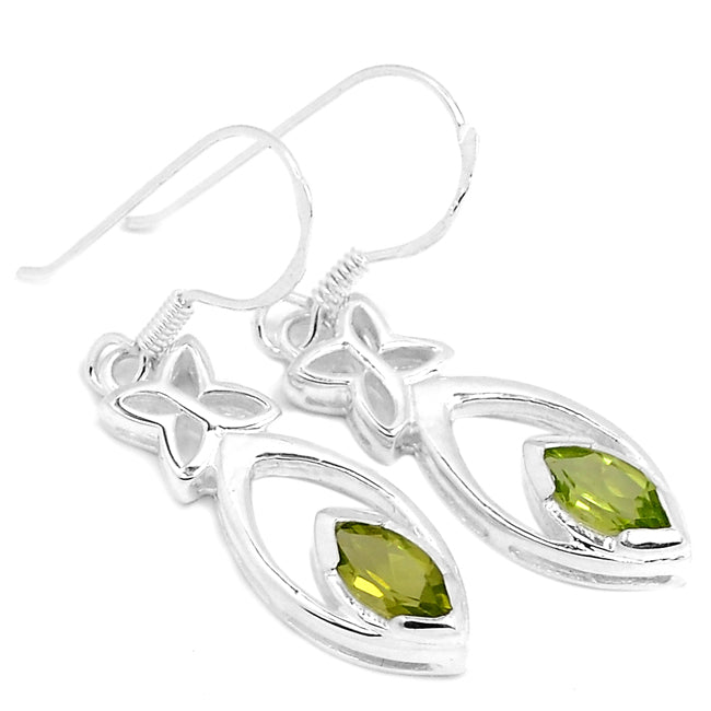 4*8 MM Marquise - Peridot Earrings - ER2176P