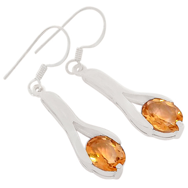 7*9 MM Oval - Citrine Earrings - ER2181C