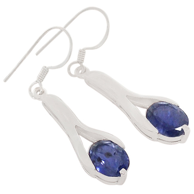 7*9 MM Oval - Iolite Earrings - ER2181I