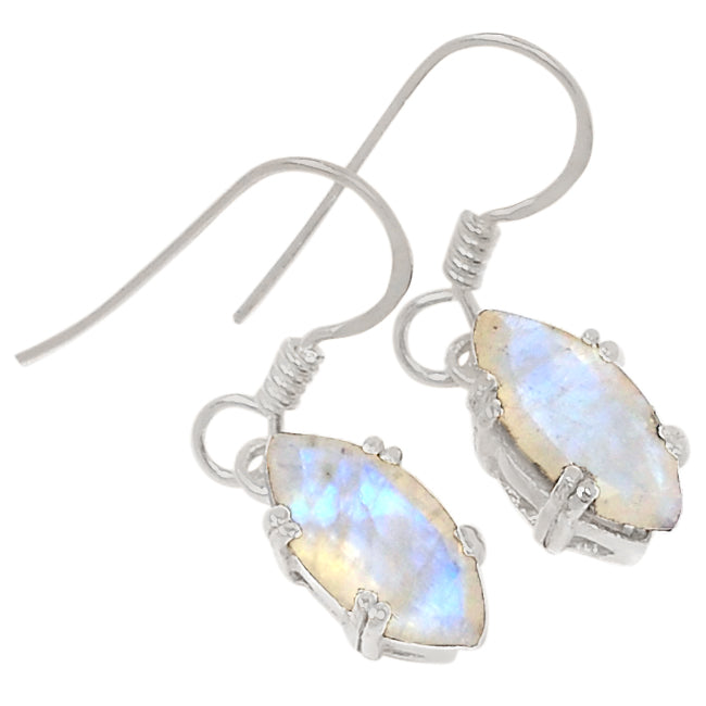 5*10 MM Marquise - Rainbow Moonstone Earrings - ER2182RM