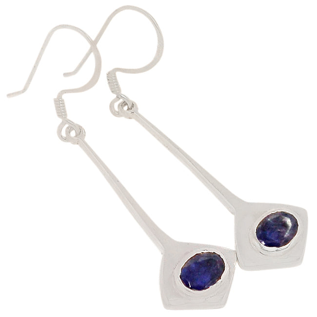 6*8 MM Oval - Iolite Earrings - ER2184I