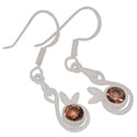 5*5 MM Round - Smokey Quartz Earrings - ER2198SQ