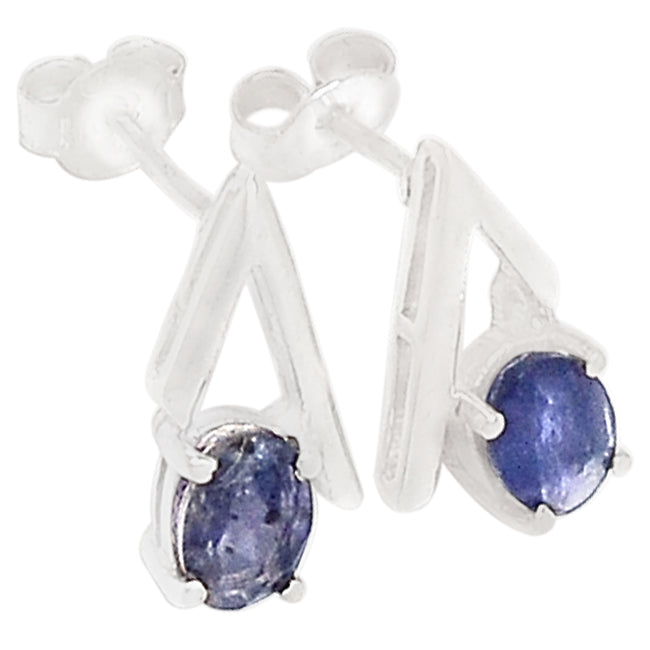5*7 MM Oval - Iolite Earrings - ER2204I