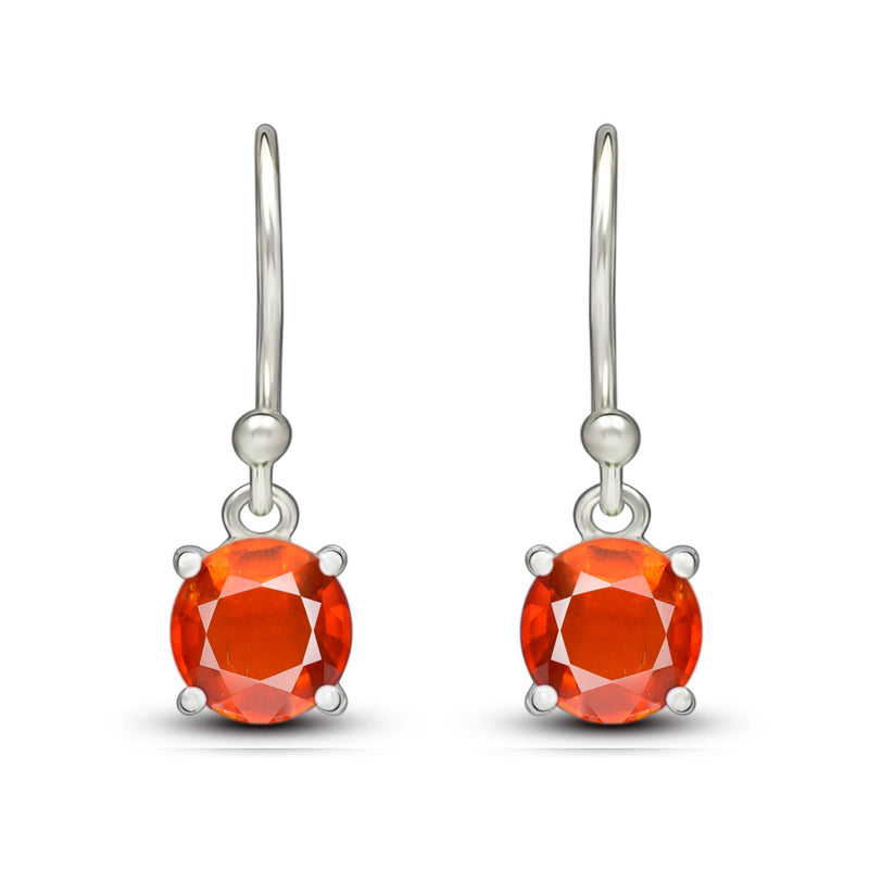 5*5 MM Round - Orange Kyanite Faceted Earrings - ESBC401-OKF Catalogue