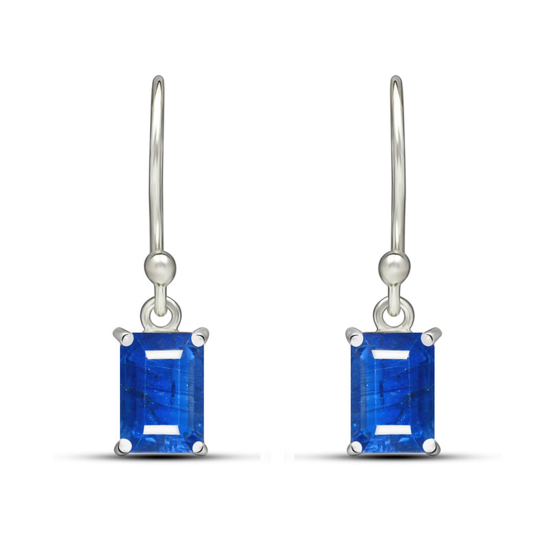 7*5 MM Octo - Kyanite Faceted Earrings - ESBC408-KYF Catalogue
