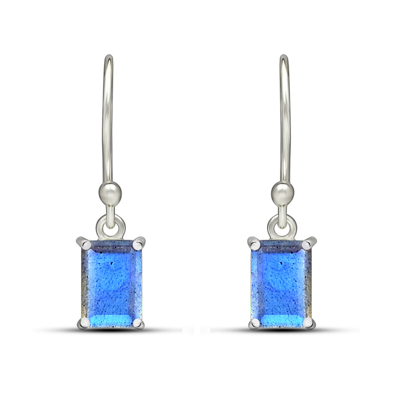 7*5 MM Octo - Labradorite Faceted Earrings - ESBC408-LBF Catalogue