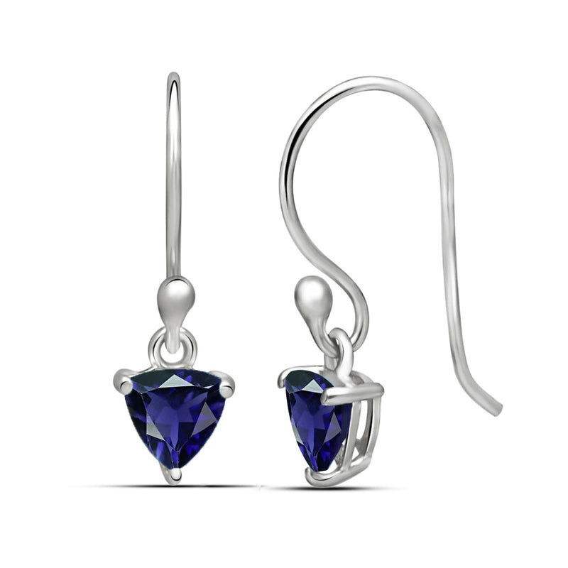 5*5 MM Trillion - Iolite Earrings - ESBC409-I Catalogue