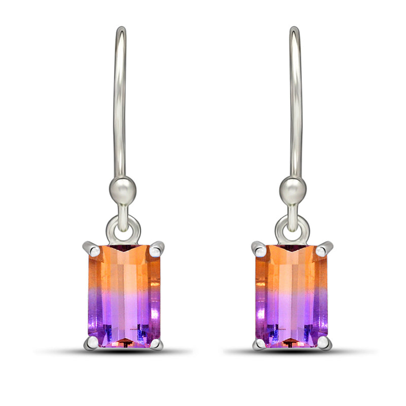 6*4 MM Octo - Ametrine Earrings - ESBC410-AMT Catalogue