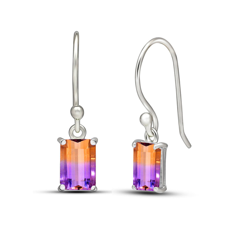 6*4 MM Octo - Ametrine Earrings - ESBC410-AMT Catalogue