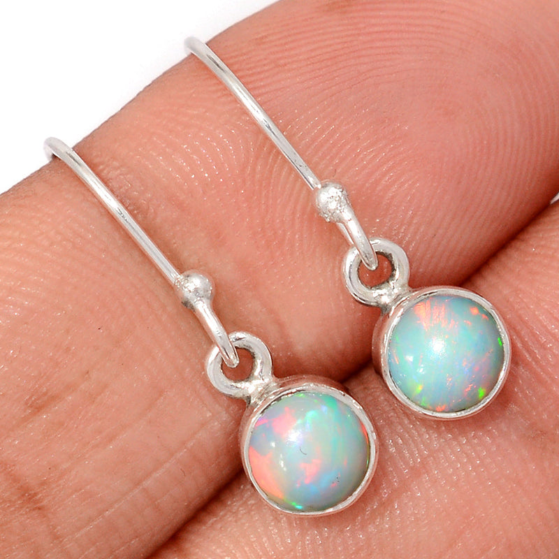 1" Ethiopian Opal Earrings - ETOE507