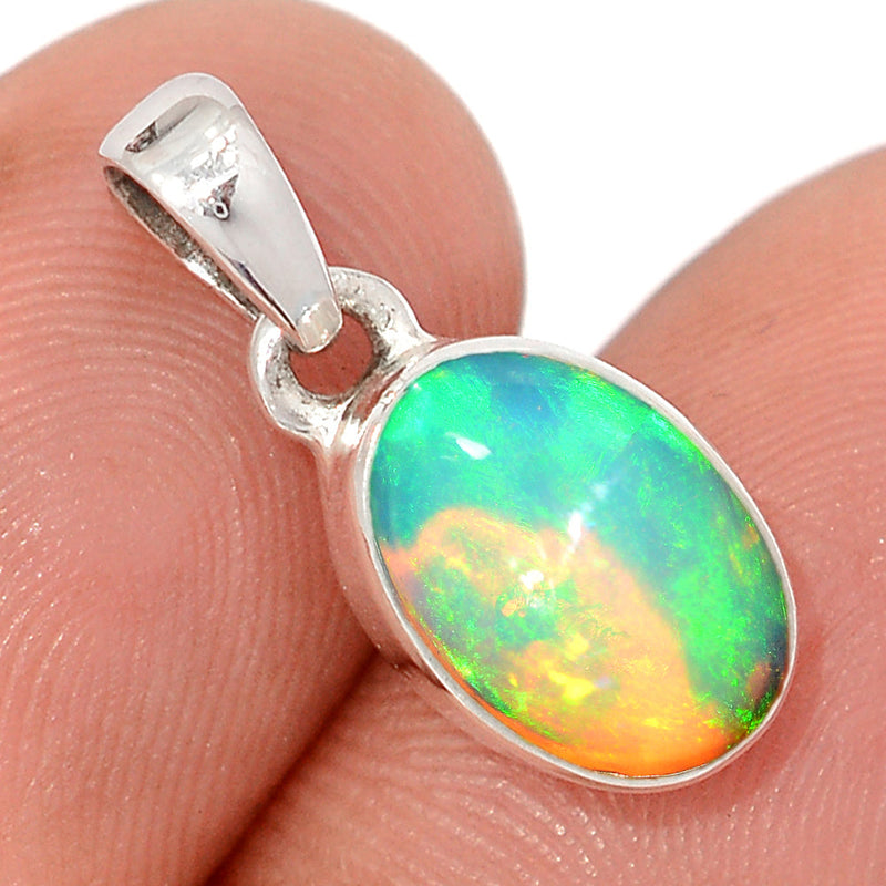 0.8" Ethiopian Opal Pendants - ETOP10