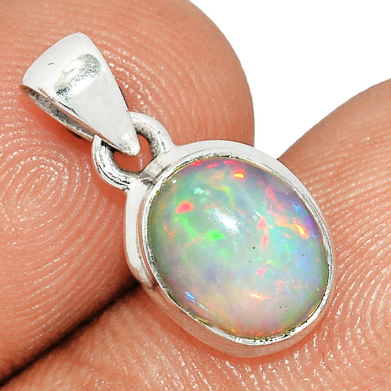 0.7" Ethiopian Opal Pendants - ETOP1647