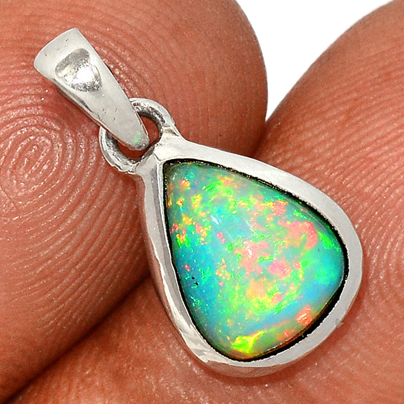 0.7" Ethiopian Opal Pendants - ETOP1706