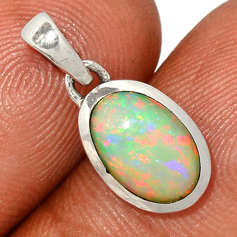 0.7" Ethiopian Opal Pendants - ETOP1707