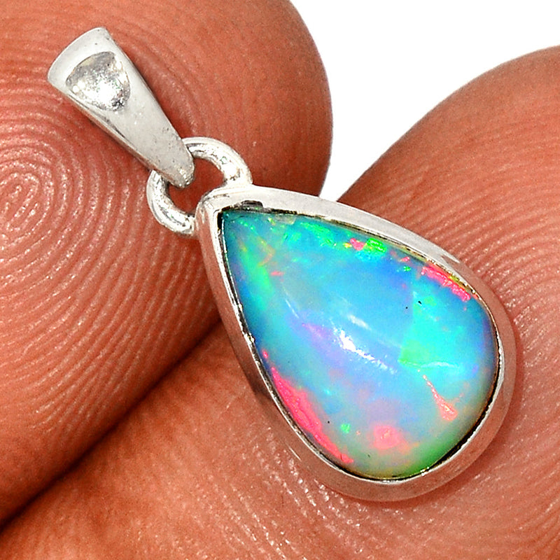 0.8" Ethiopian Opal Pendants - ETOP1709