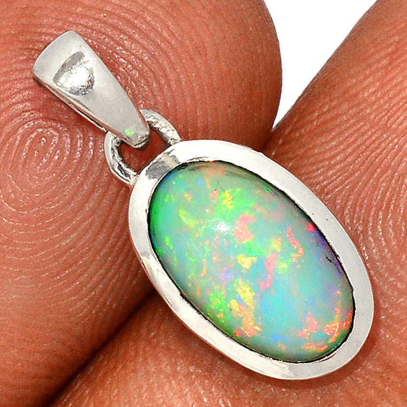 0.8" Ethiopian Opal Pendants - ETOP1711