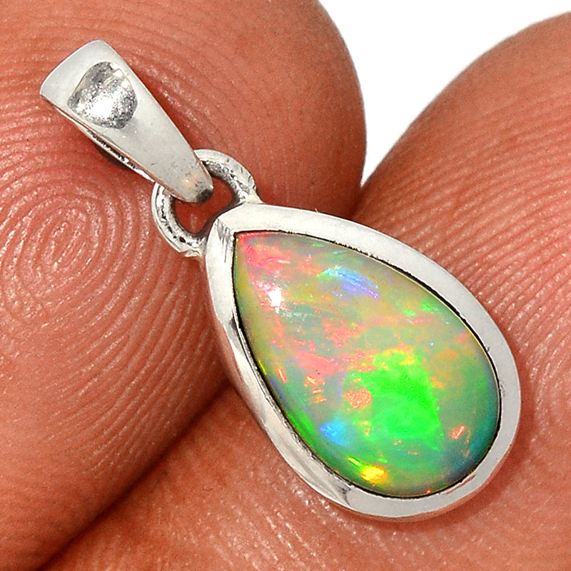 0.8" Ethiopian Opal Pendants - ETOP1712