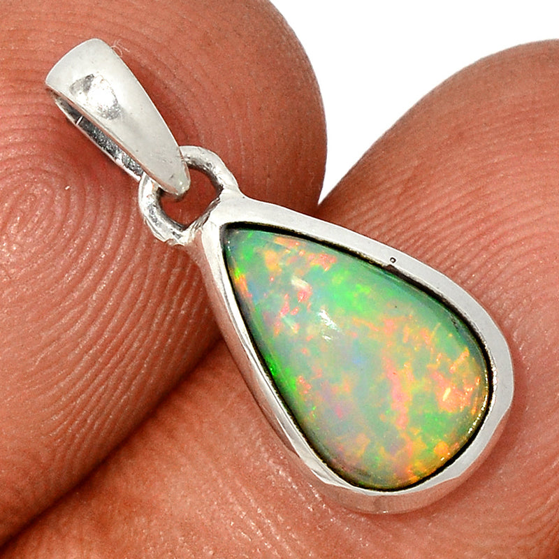 0.8" Ethiopian Opal Pendants - ETOP1731