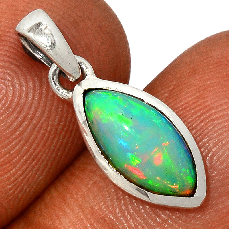 0.8" Ethiopian Opal Pendants - ETOP1737