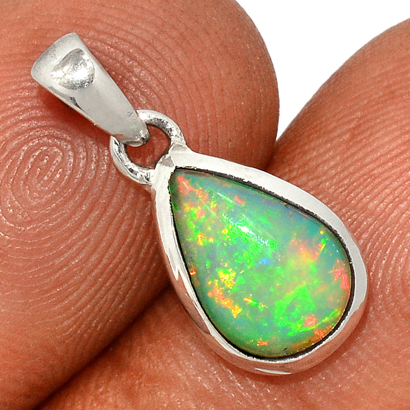 0.7" Ethiopian Opal Pendants - ETOP1743