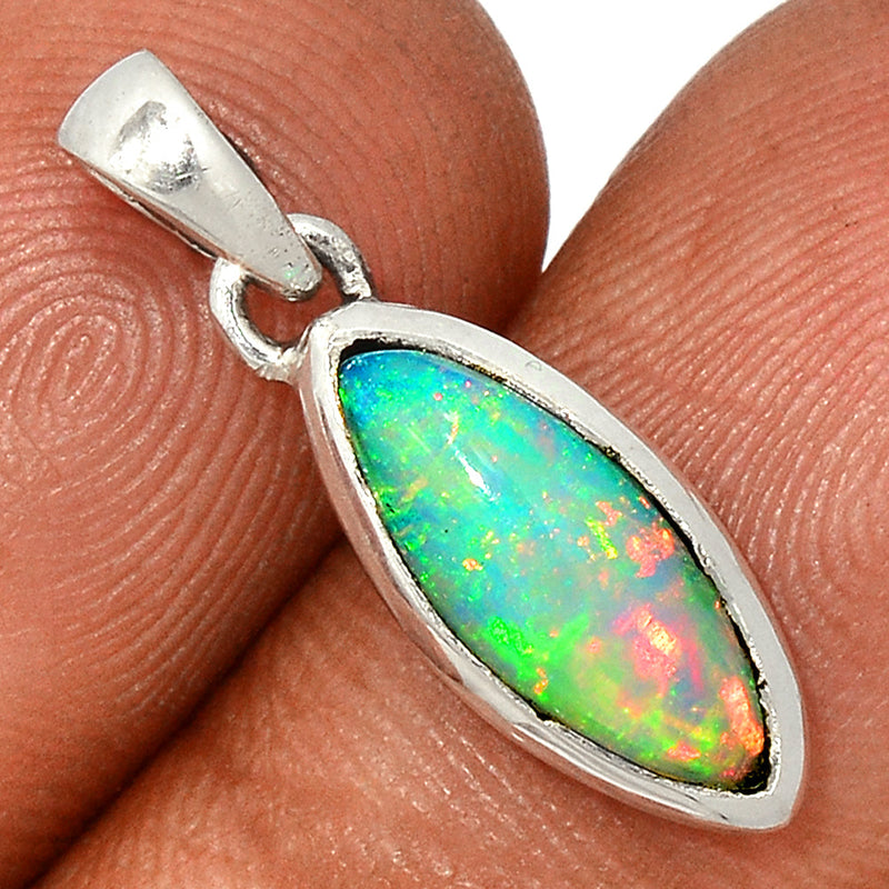 0.8" Ethiopian Opal Pendants - ETOP1750