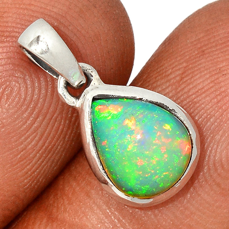 0.7" Ethiopian Opal Pendants - ETOP1757