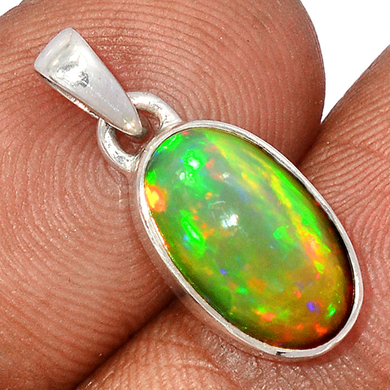 0.8" Ethiopian Opal Pendants - ETOP1805