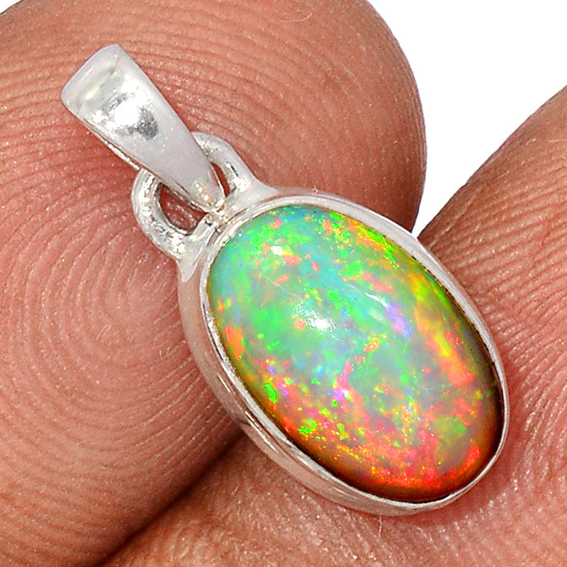 0.8" Ethiopian Opal Pendants - ETOP1809
