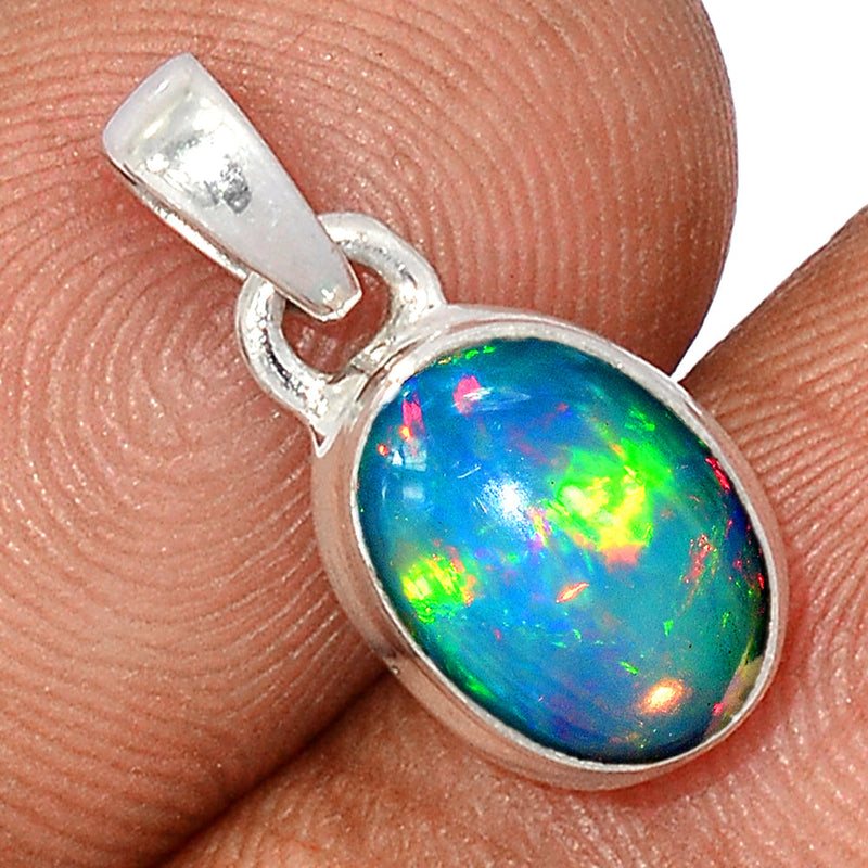 0.7" Ethiopian Opal Pendants - ETOP1834