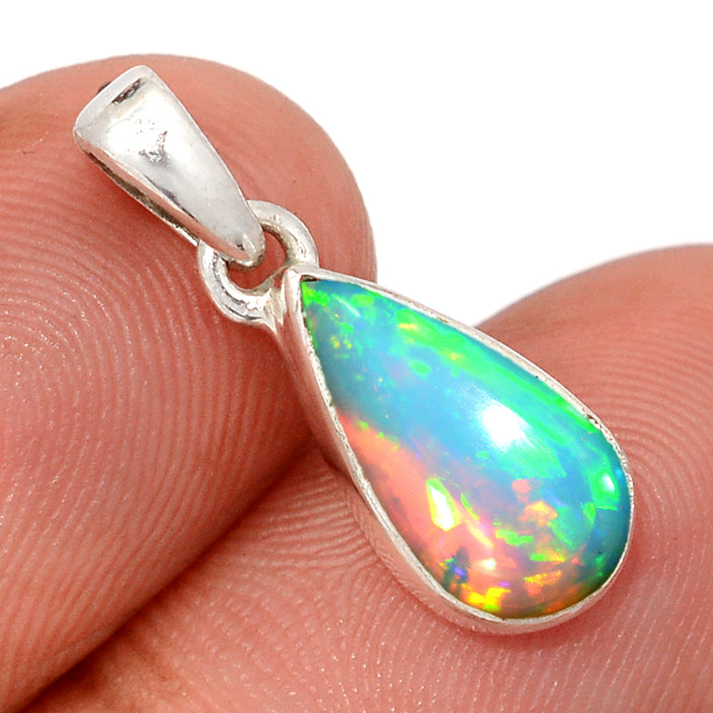 0.8" Ethiopian Opal Pendants - ETOP1881