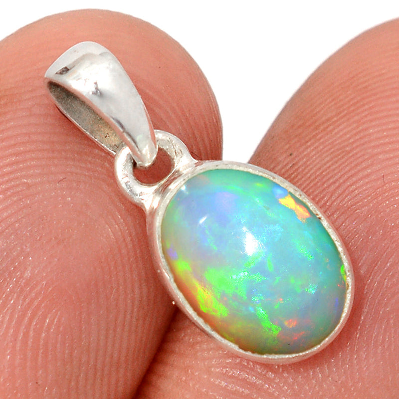 0.7" Ethiopian Opal Pendants - ETOP1884