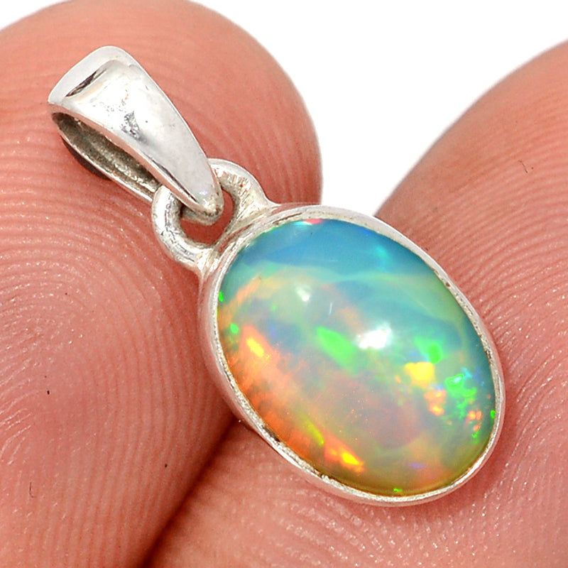 0.7" Ethiopian Opal Pendants - ETOP1900