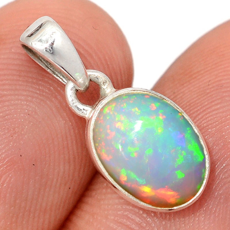 0.7" Ethiopian Opal Pendants - ETOP1902
