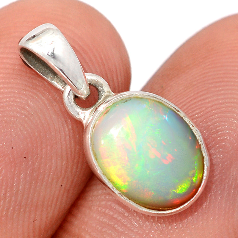 0.7" Ethiopian Opal Pendants - ETOP1904