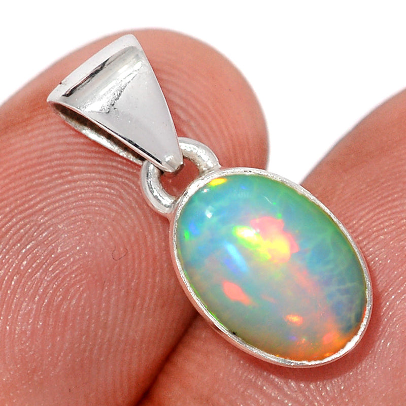 0.8" Ethiopian Opal Pendants - ETOP1928