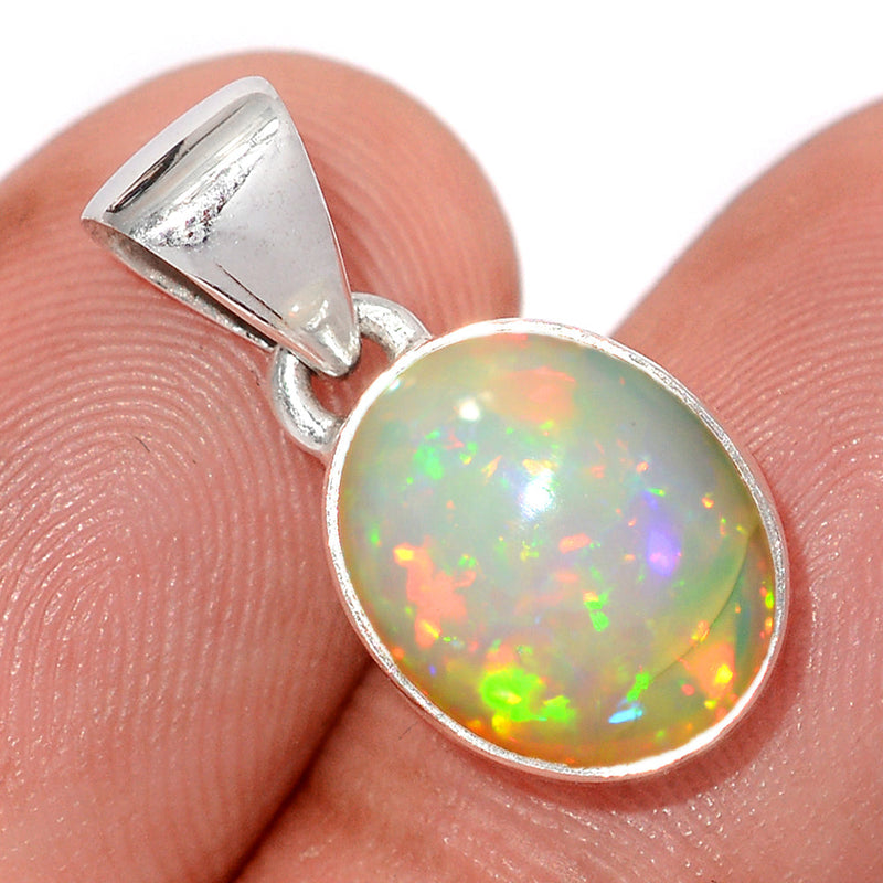 0.8" Ethiopian Opal Pendants - ETOP1937
