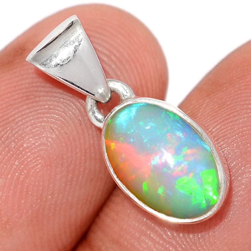 0.8" Ethiopian Opal Pendants - ETOP1939