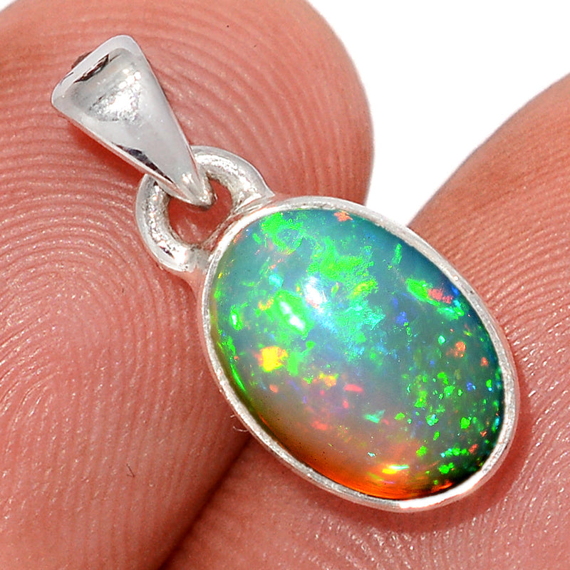0.7" Ethiopian Opal Pendants - ETOP1940