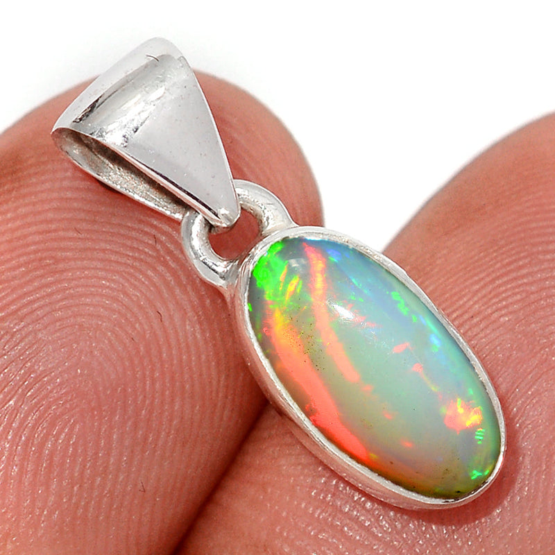 0.8" Ethiopian Opal Pendants - ETOP1943