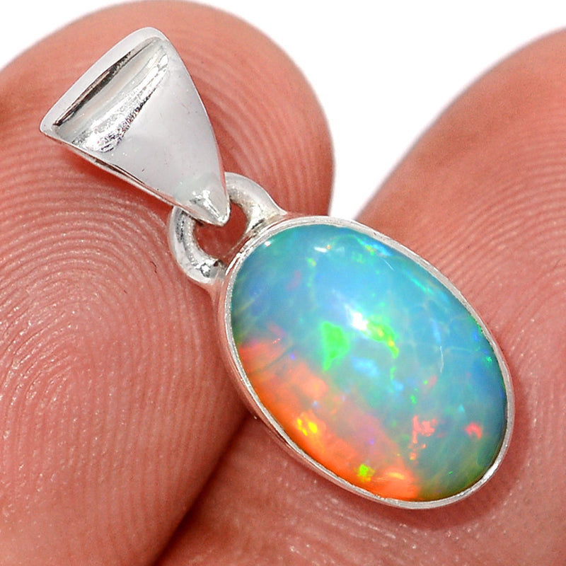 0.8" Ethiopian Opal Pendants - ETOP1944