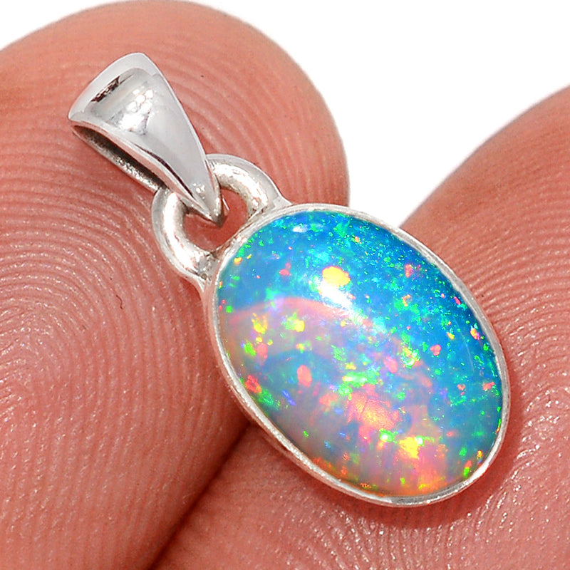 0.7" Ethiopian Opal Pendants - ETOP1945