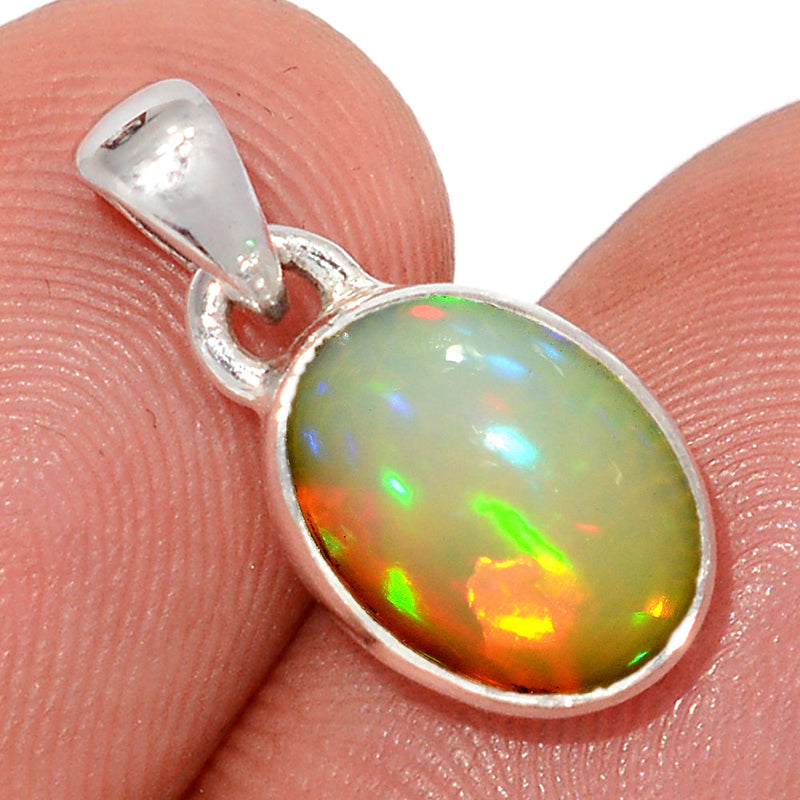 0.7" Ethiopian Opal Pendants - ETOP1947