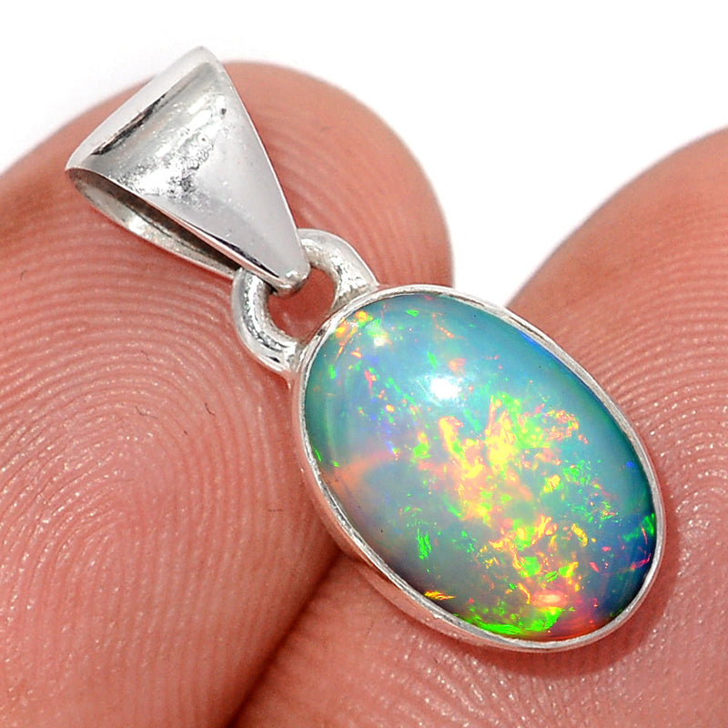 0.8" Ethiopian Opal Pendants - ETOP1949