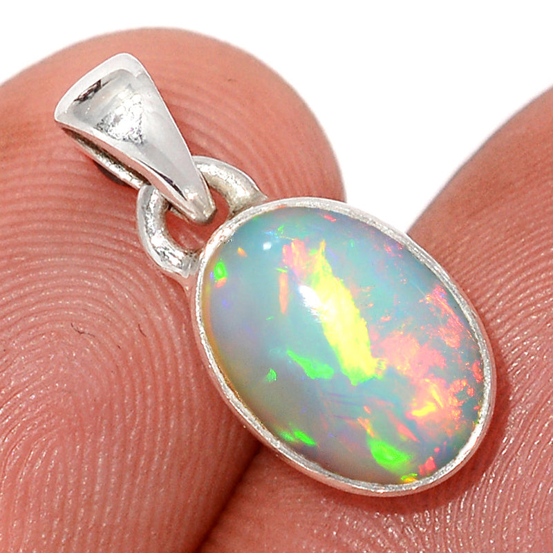 0.7" Ethiopian Opal Pendants - ETOP1956