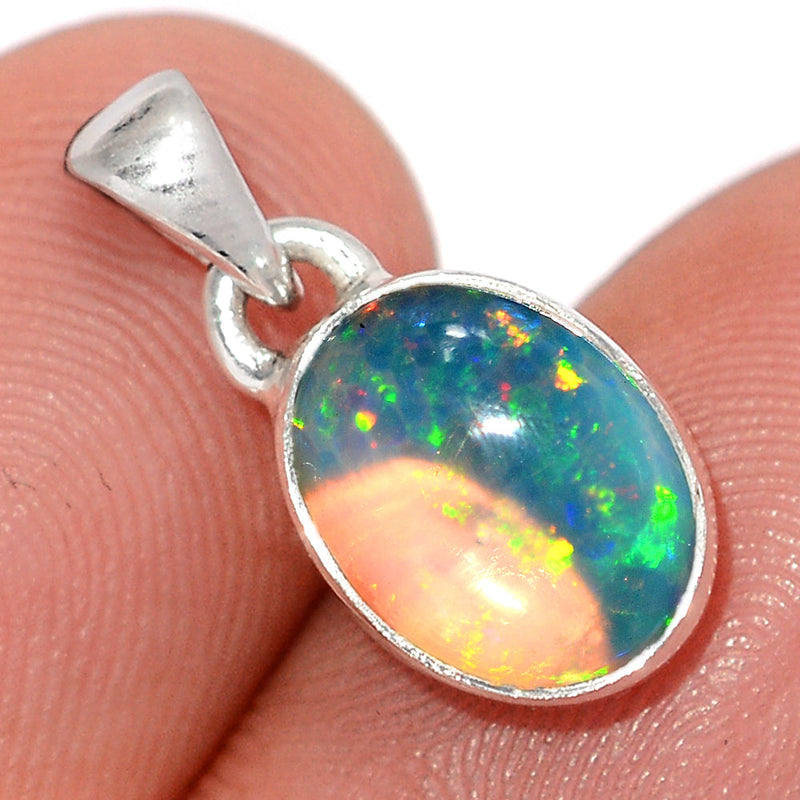 0.7" Ethiopian Opal Pendants - ETOP1959