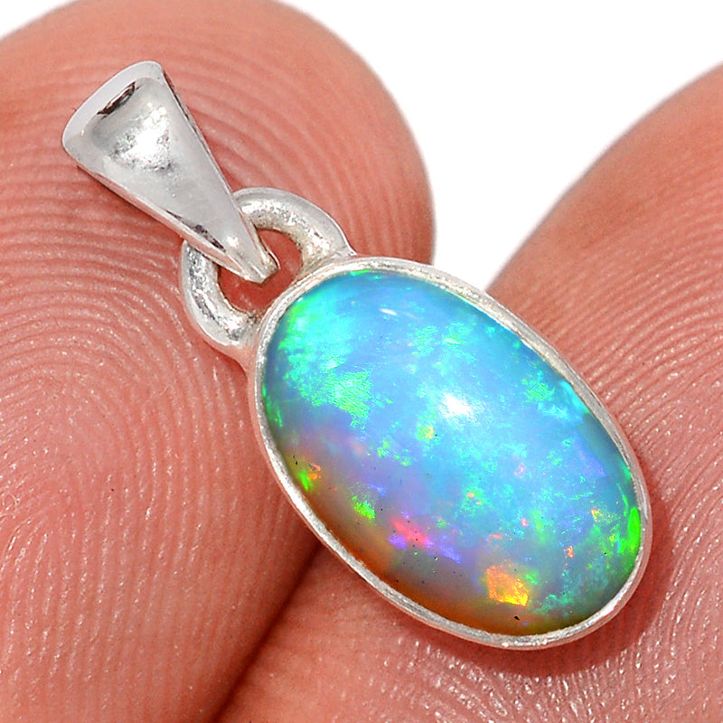 0.7" Ethiopian Opal Pendants - ETOP1965