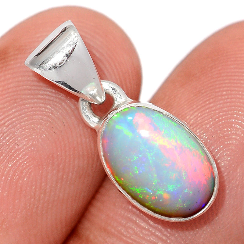 0.8" Ethiopian Opal Pendants - ETOP1966